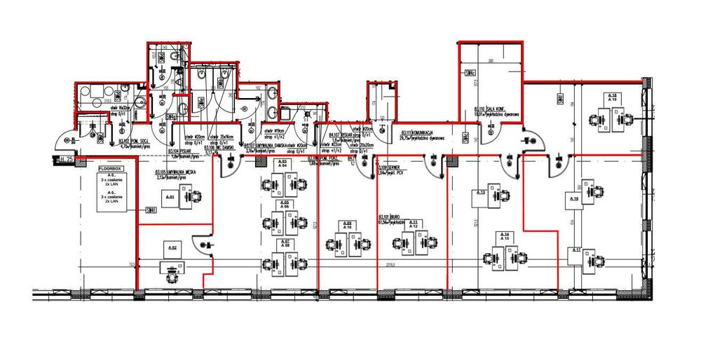 Biuro 246 m² – gotowe do pracy od zaraz | przy Moście Siekierkowskim
