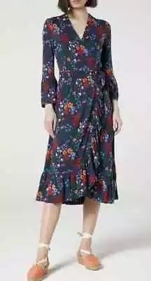 lk bennett vika dress LONDON 3/4 рукав Сукня-халат трикотажна сукня