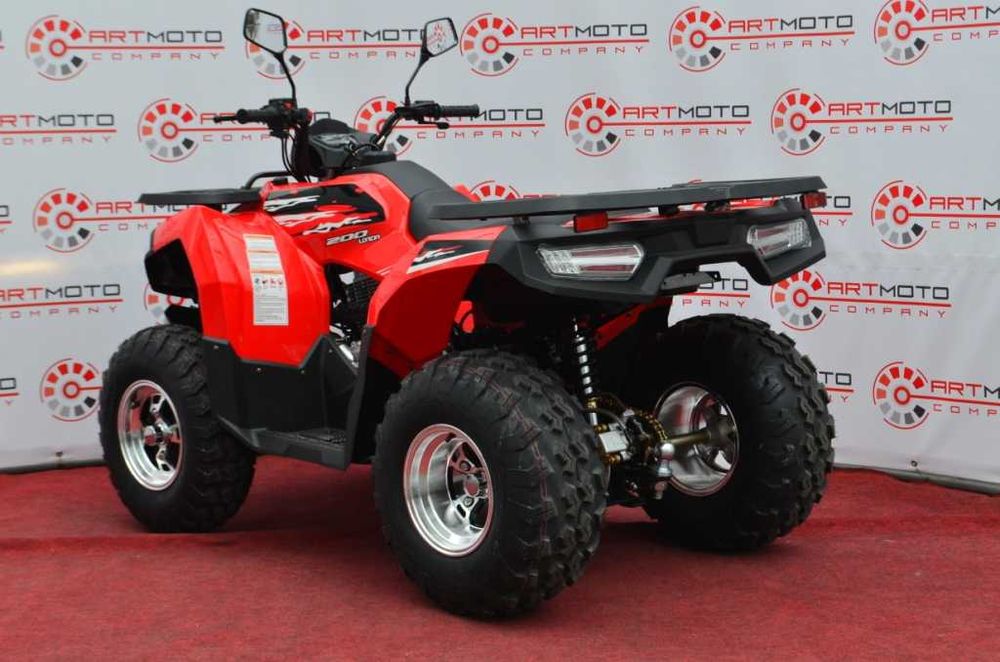 Новий квадроцикл Loncin LX200ATV-U, мотосалон Артмото Полтава