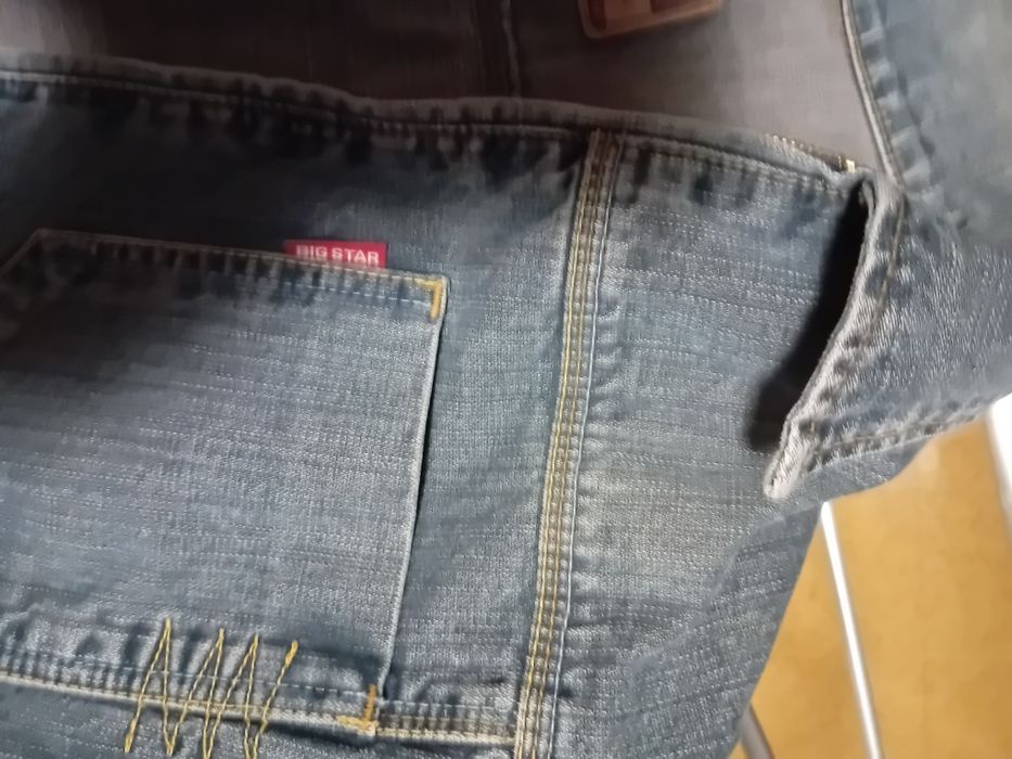 Kurtka - marynarka jeansowa męska rozmiar L