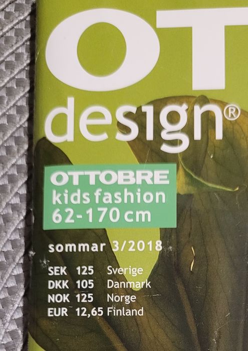 Ottobre Design 3 /2018