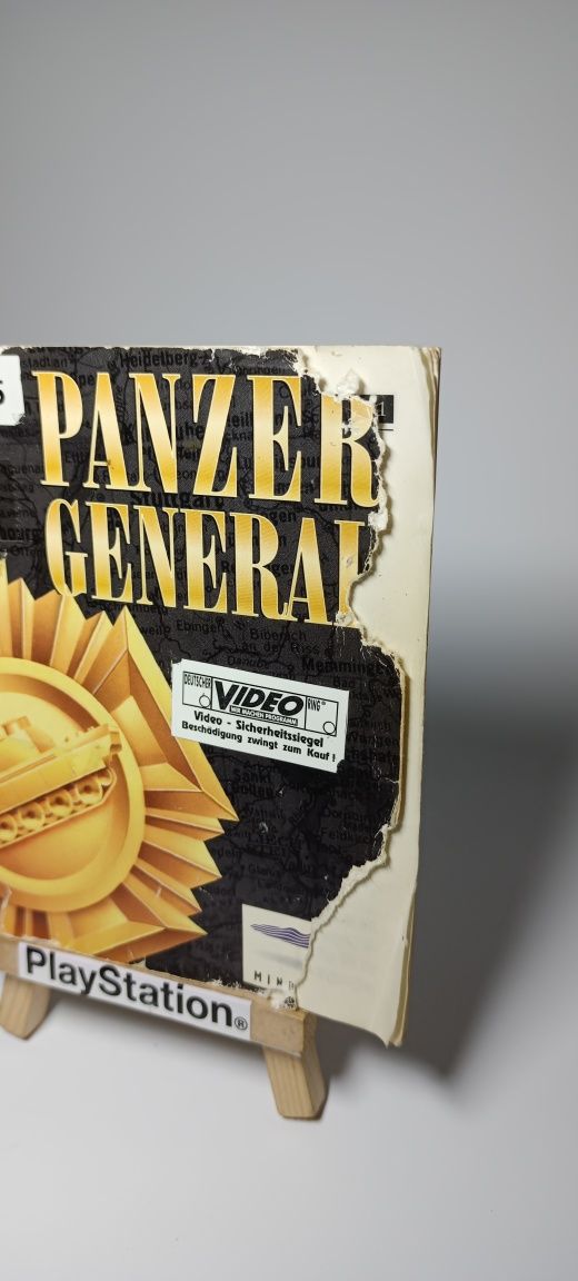 Panzer General książeczka manual instrukcja do gry Ps1 Psx PsOne