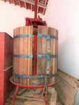 Prensa hidráulica para vinho