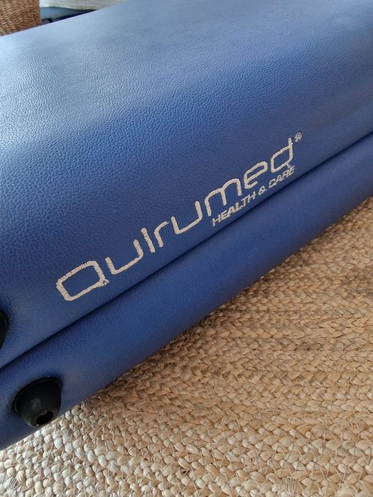 Maca de Massagem Dobrável Quirumed - Alumínio - Azul - Portátil