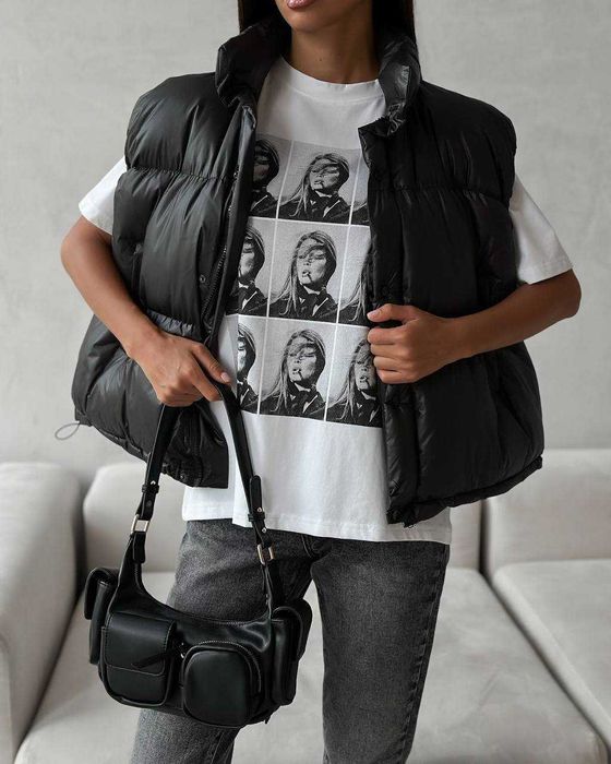 Жилетка Жіноча — Безрукавка Оверсайз — Женская жилетка — Без Передплат