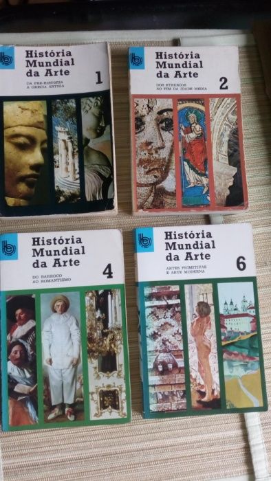 3 Livros de Bolso: História Mundial da Arte