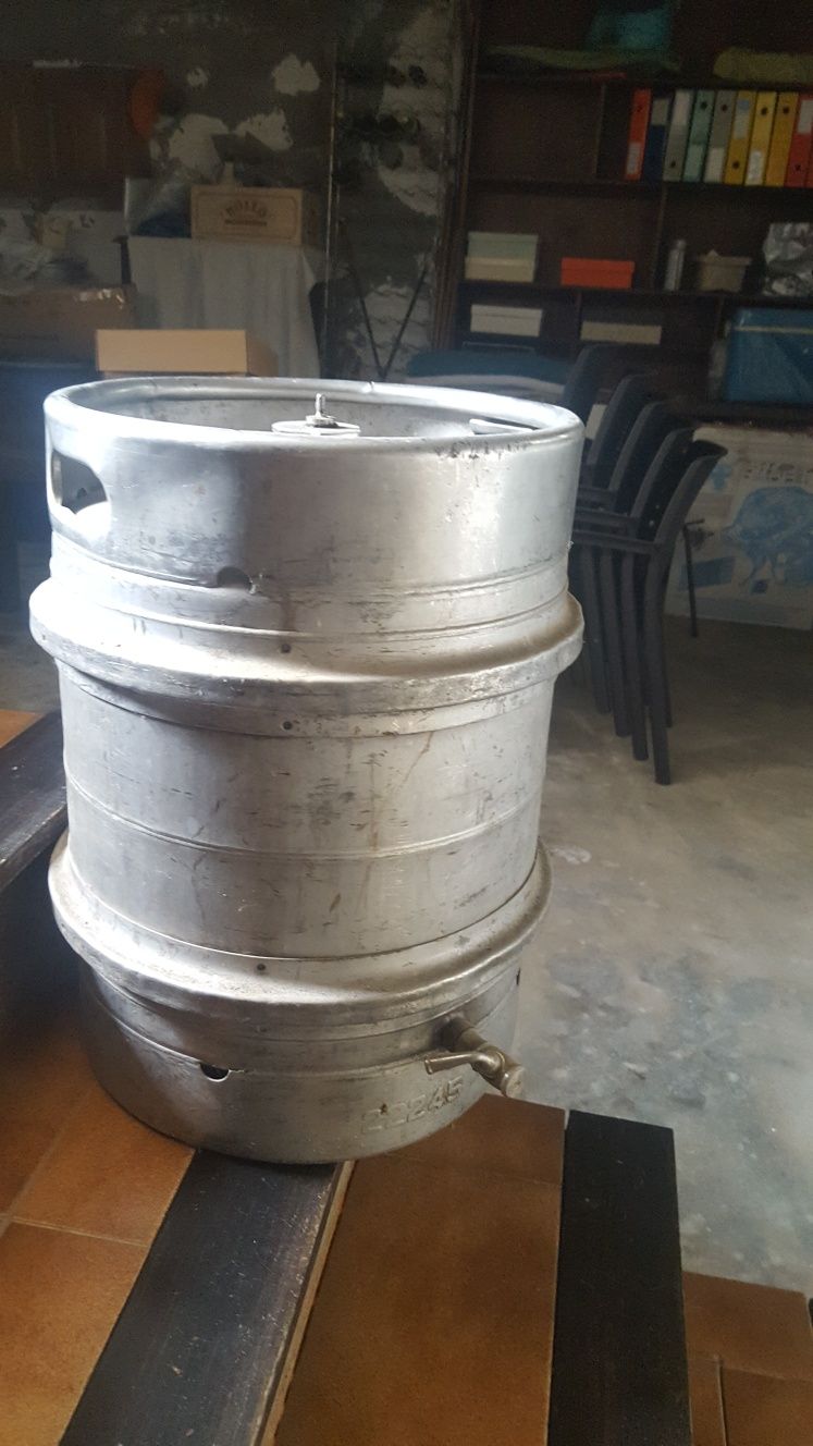 Barril da cerveja adaptado