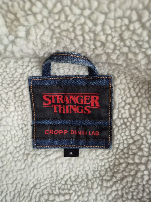 Джинсова утеплена куртка