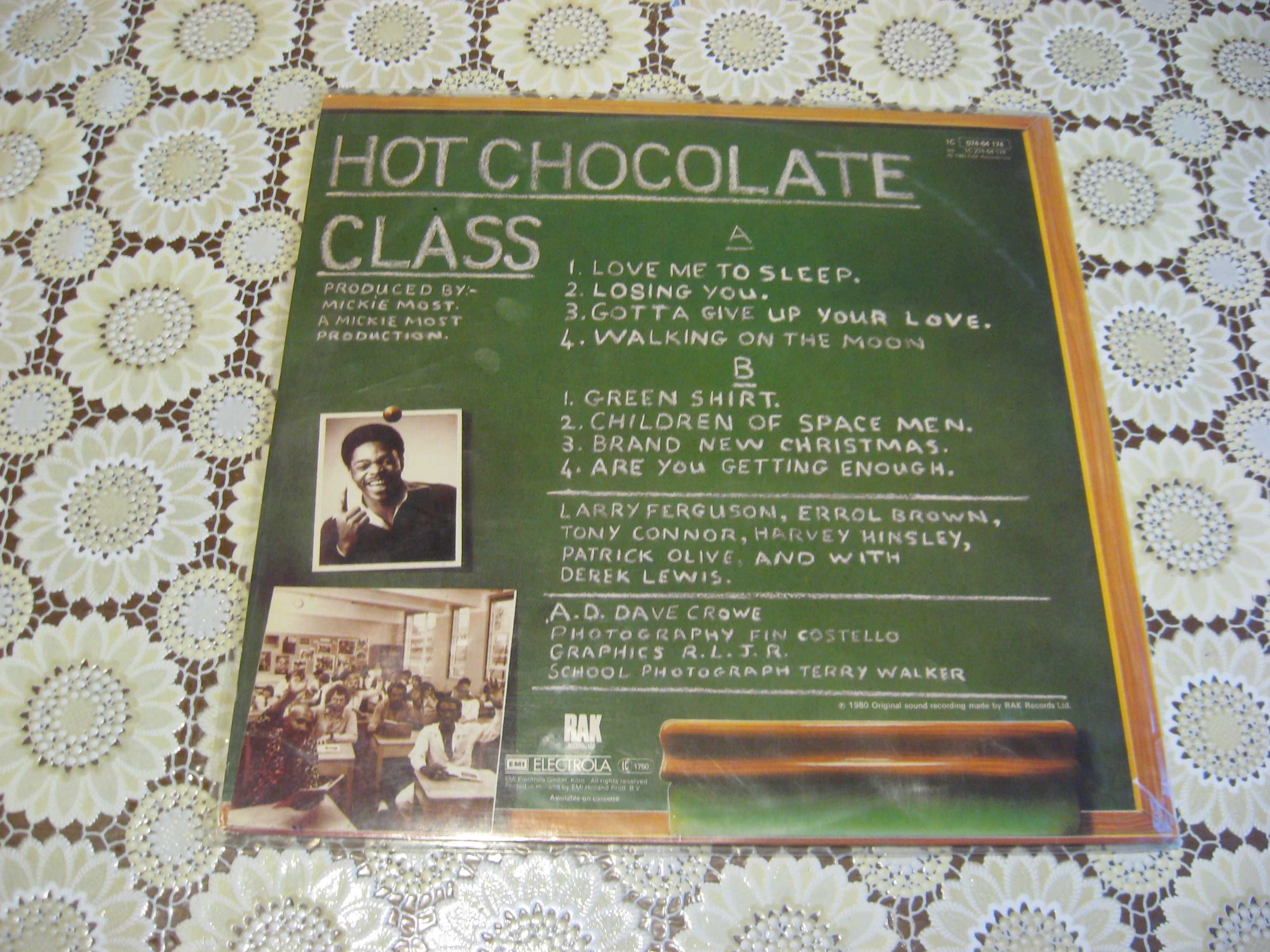 Пластинка винил Hot Chocolate ‎" Class" 1980 (Germany)
