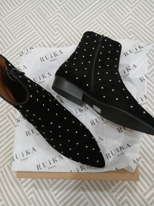 Botins cor preto Ruika