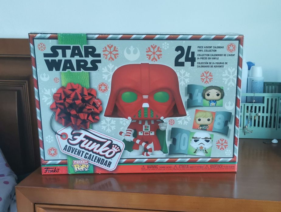 *Preço incrível*- Calendário do Advento Funko POP - STAR WARS