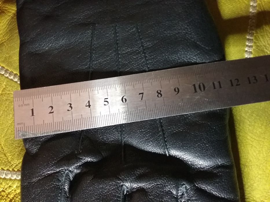 Перчатки ссср кожа, новые Варежки мех, Рукавицы  овчина, Рукавички