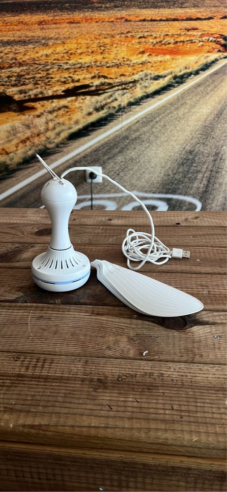 Ventoinha potente USB para autocaravana como nova