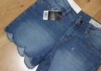 spodenki jeansowa 34 xs krótkie levis spodnie niebieskie 36 s