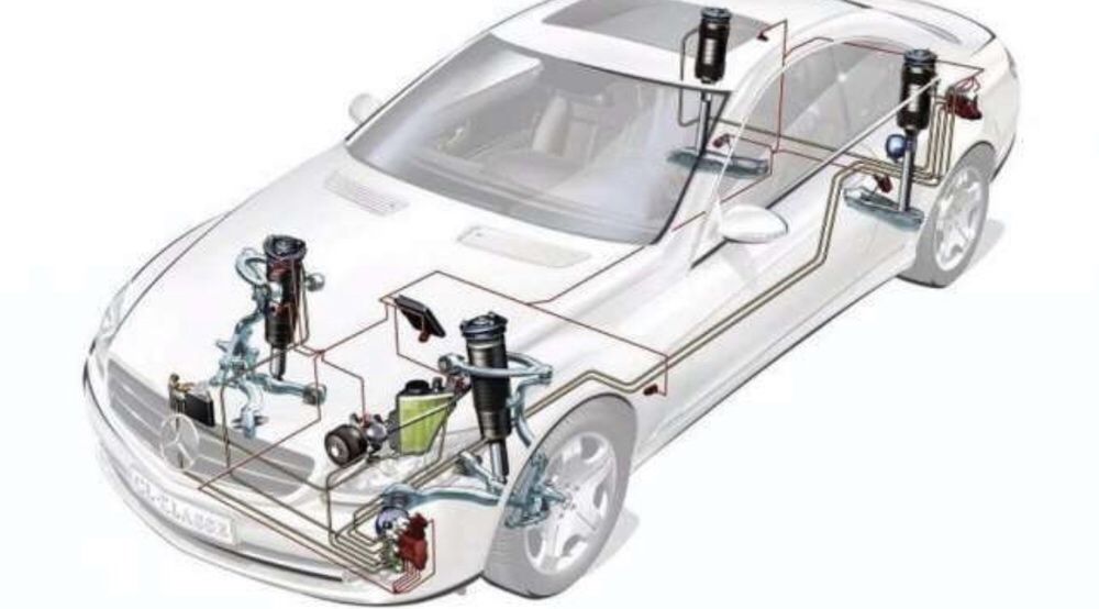 W215 ABC гидро подвеска б/у