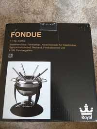 zestaw do fondue/czekolady Royal nowe