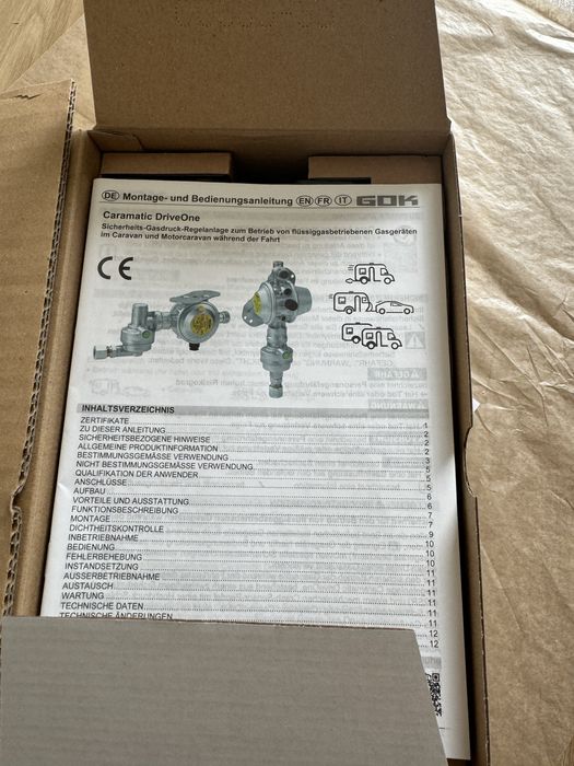 Caramatic DriveOne GOK movera 30 mbar 1,5 kg/h