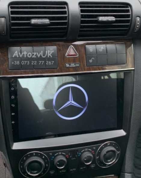 Магнитола Mercedes C w209 CLC w203 G w463 GPS 2 din CarPlay Android 14