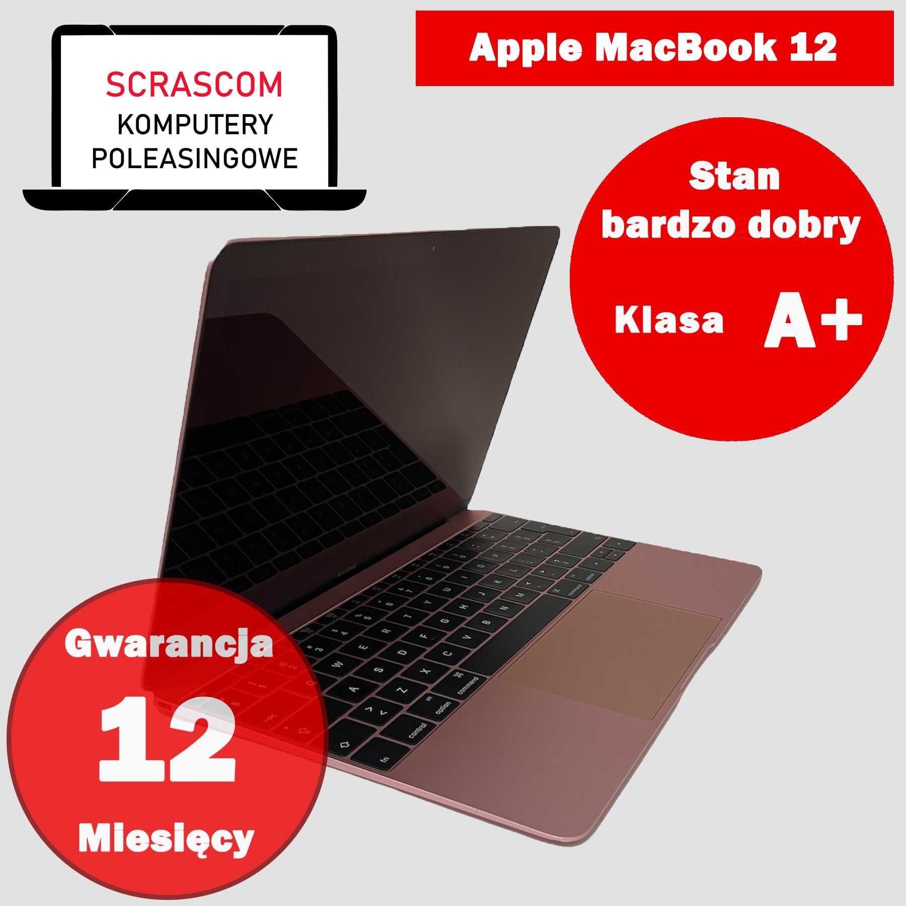 Laptop Apple MacBook 12 Intel 8GB 240GB SSD Retina GWAR 12msc