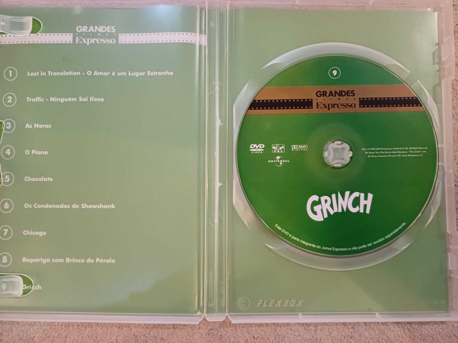 DVD Grinch - How the Grinch Stole Christmas, de R Howard, c Jim Carrey