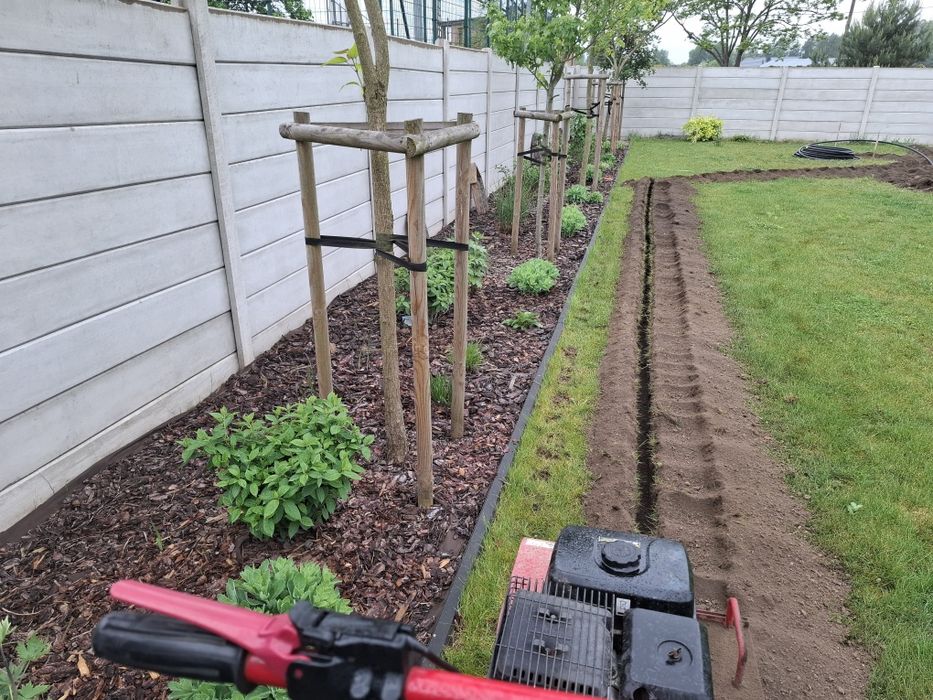 Koparka łańcuchowa - usługi