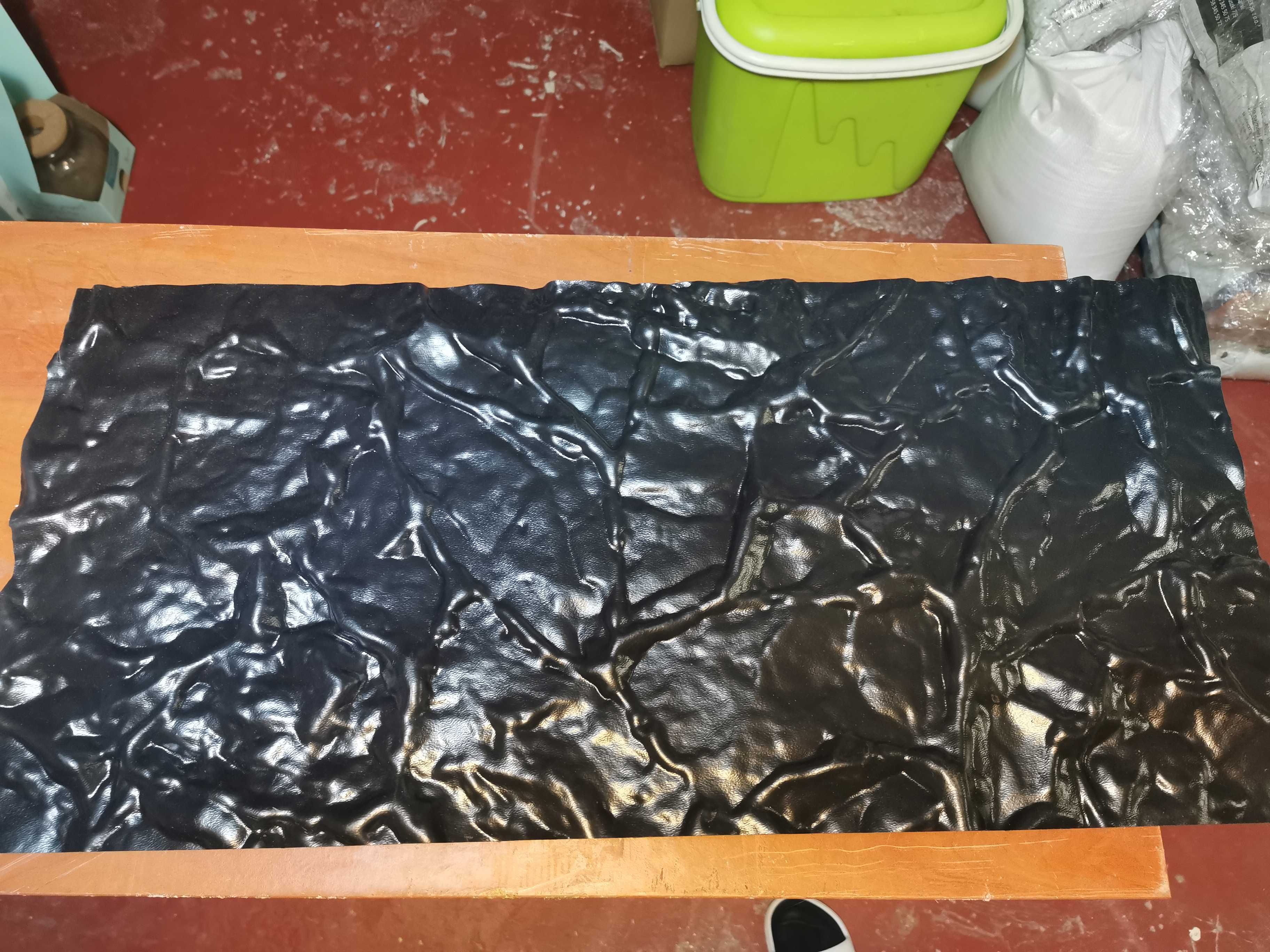 Tło 3D czarne do akwarium 80cm x 40cm