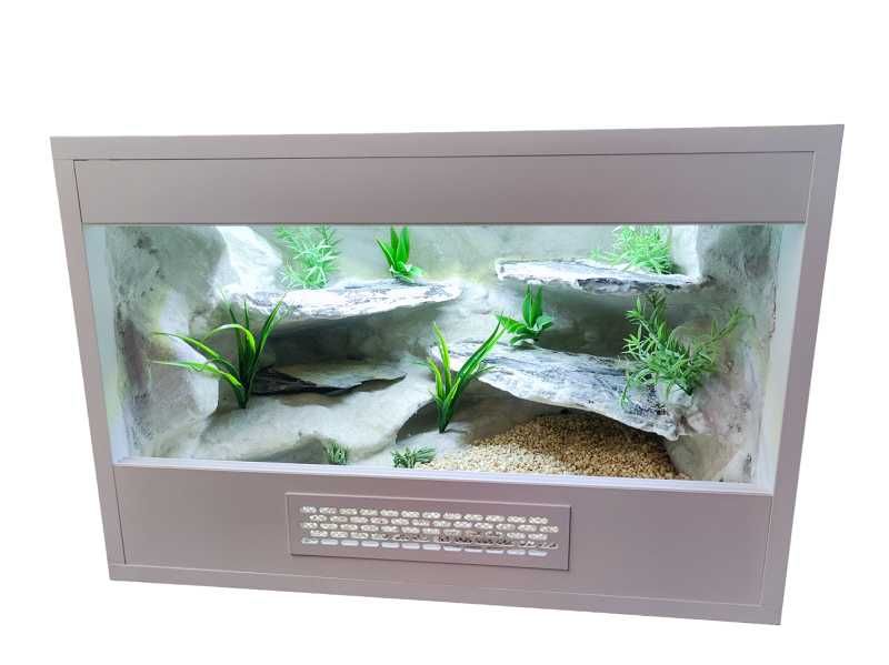 Terrarium pustynne nr600 60/40/40 dla gekona lamparciego DOSTĘPNE