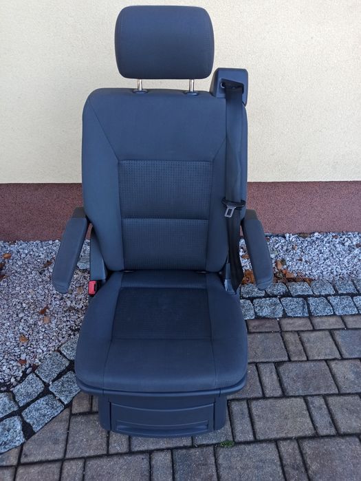 Fotel Siedzenie VW T5 Multivan Wysyłka Pojedyńczy 2 Rząd