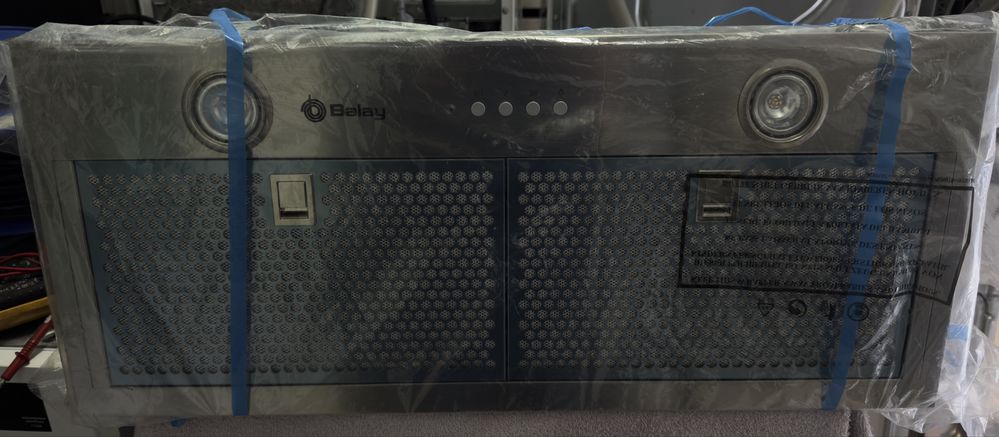 EXAUSTOR BALAY 3BF277EX de 70cm (Capacidade de Extracção 730 m3(NOVO)