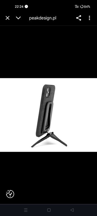 Peak Design Mobile Tripod - Magnetyczny Statyw Do Telefonu - Czarny