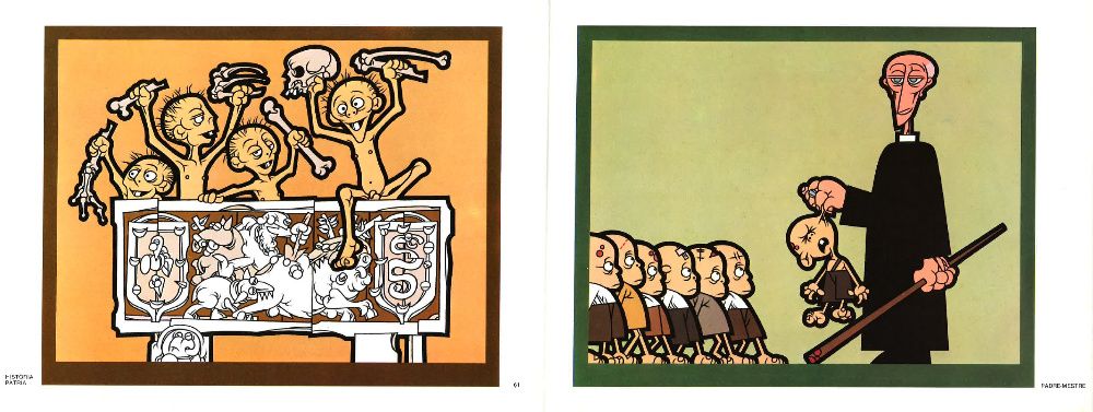 Abel Manta - gravuras Caricaturas Portuguesas dos Anos de Salazar 2