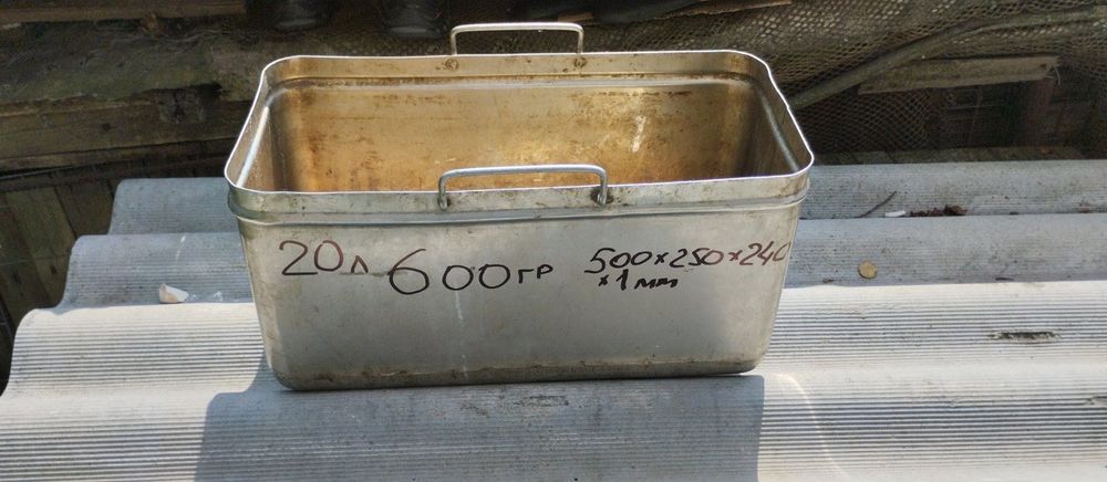 Емкость нержавейка пищевая, корыто