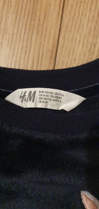 Bluzka dla dziewczynki H&M 110/116