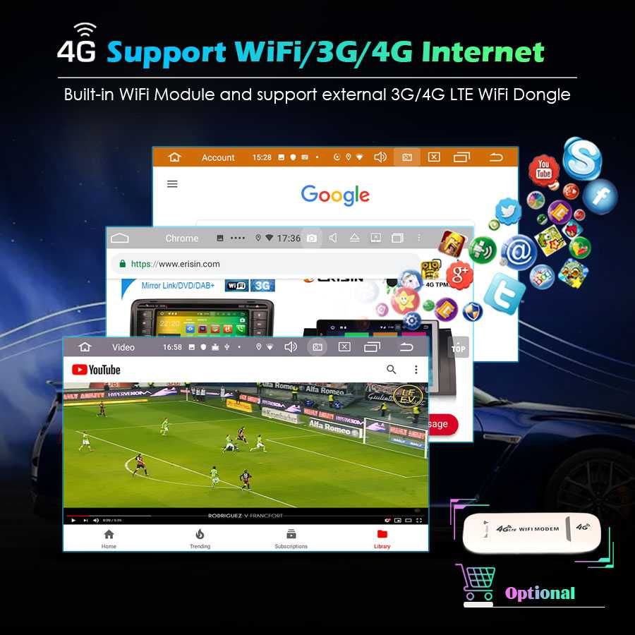 Radio GPS WiFi CarPlay Android Mercedes Sprinter Viano Vito A B VW