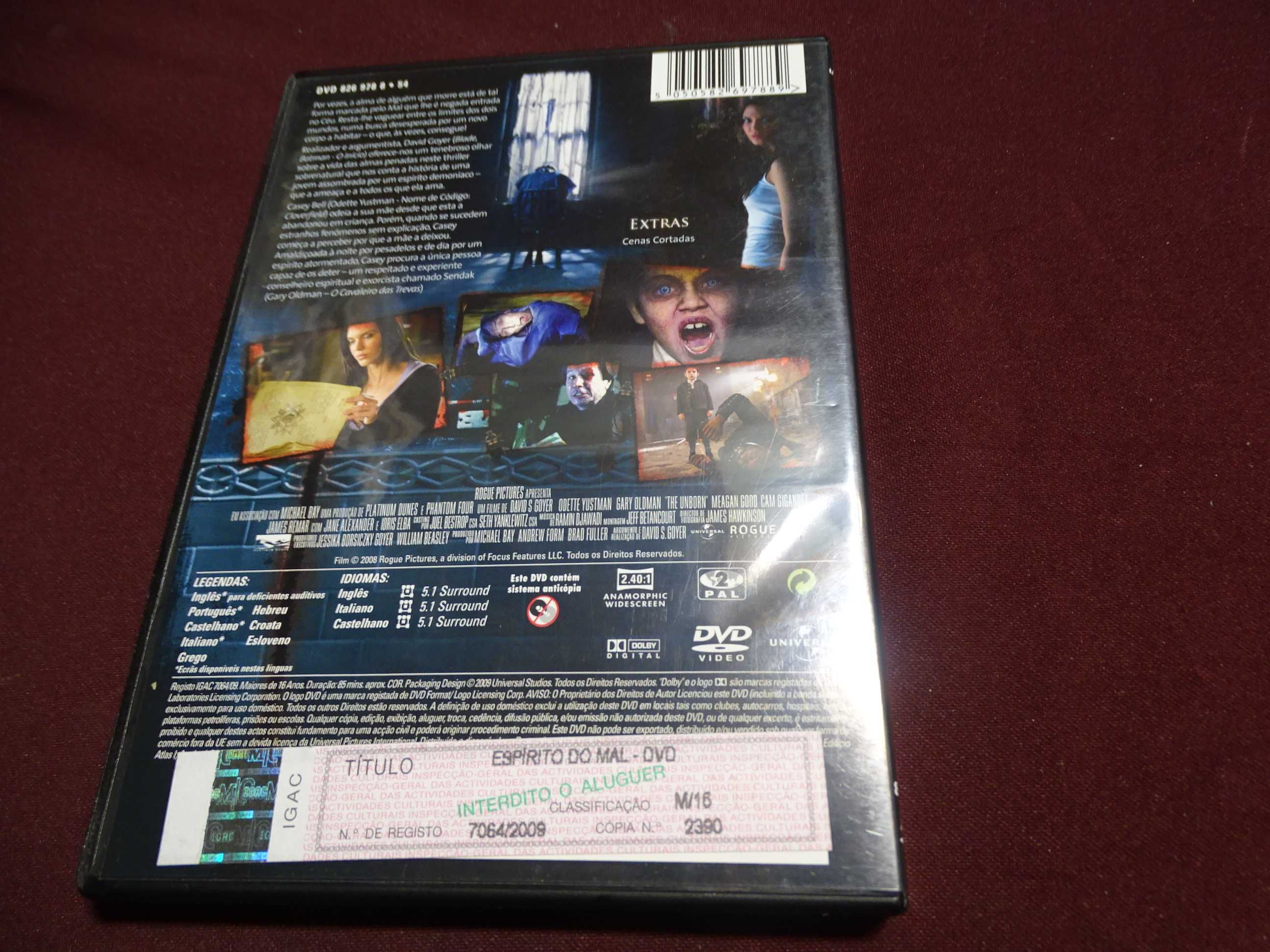 DVD-Espirito do mal