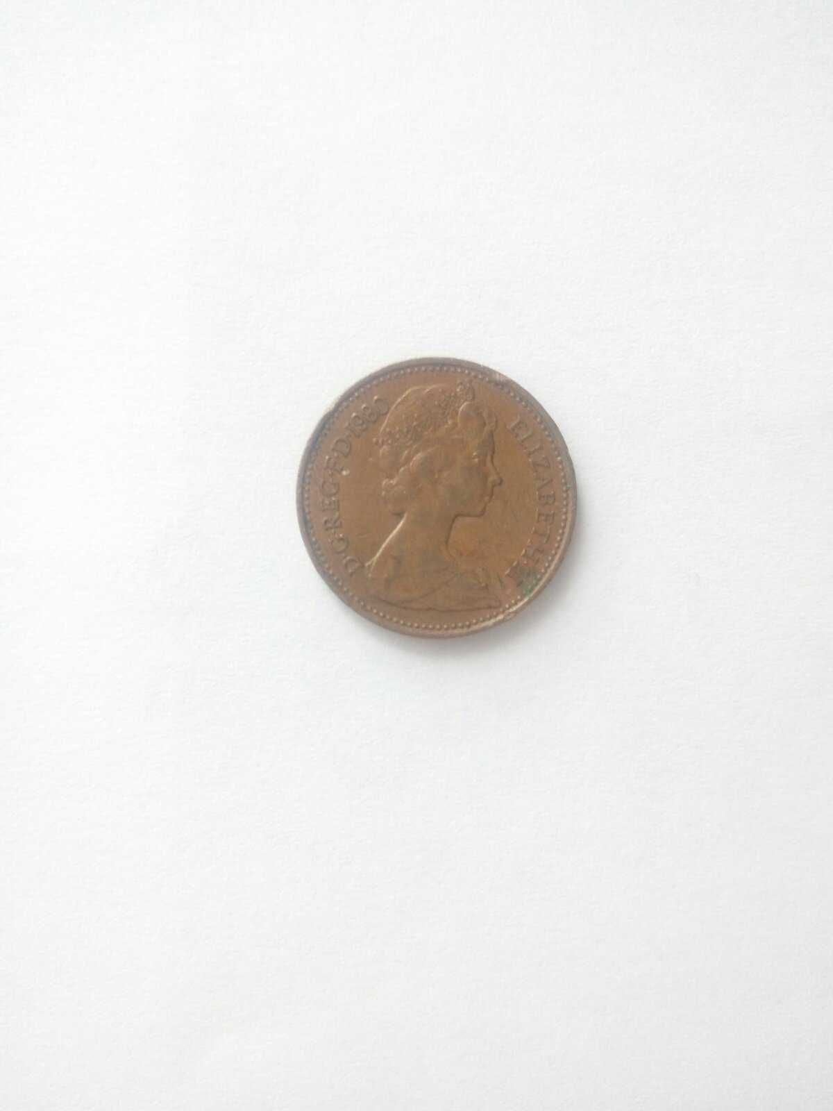 Монета New Penny Elizabeth II 1980