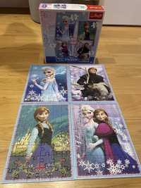 Puzzle frozen krains lodu elsa