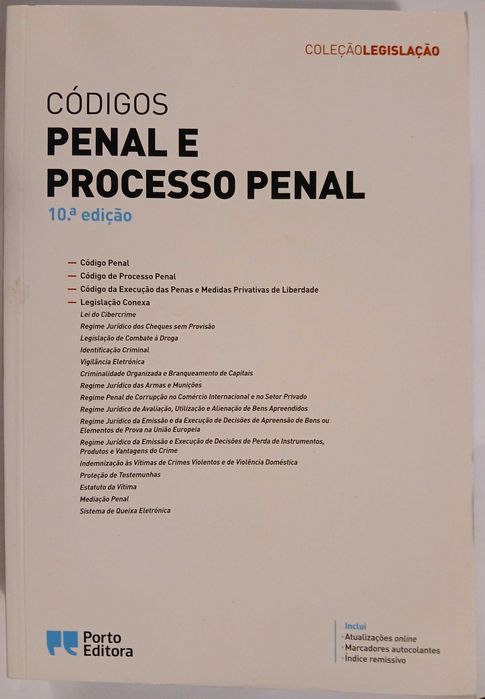 Códigos Penal e de Processo Penal - Coleção Legislação