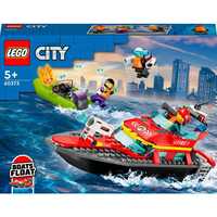 Конструктор LEGO City Човен пожежної бригади (60373)