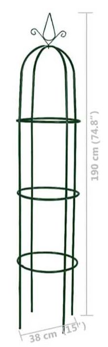 Suportes para plantas trepadeiras 2 pcs - inclui portes envio