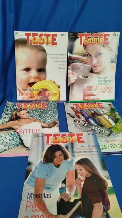 Revistas Proteste Teste e Saude diversas