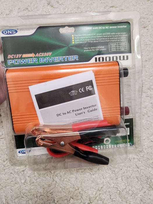 Преобразователь инвертор Power Inverter, Інвертор напруги, автомобильн