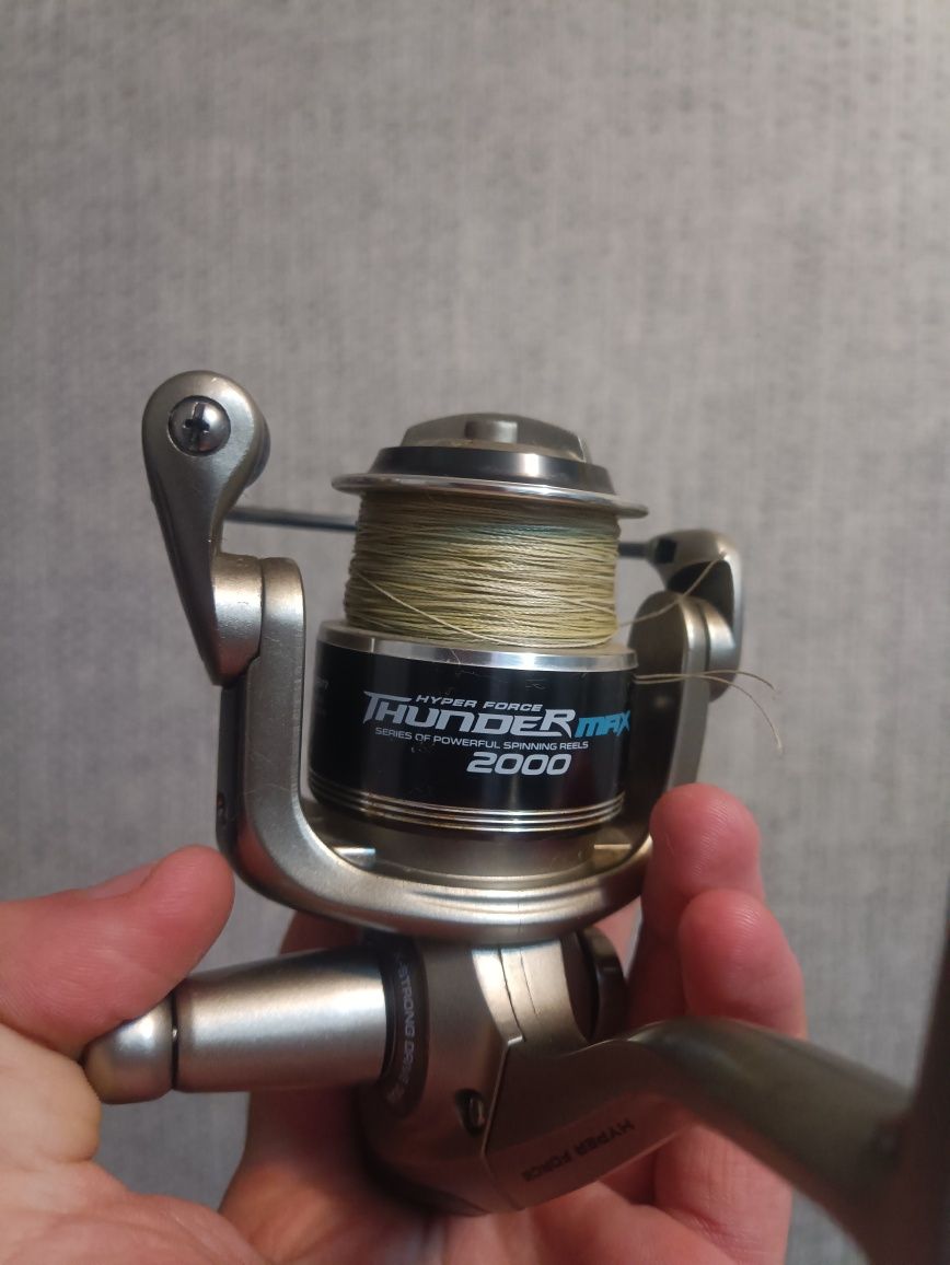 Спинниновый набор "Thunder Max 1.98, 7-28гр." + катушка.