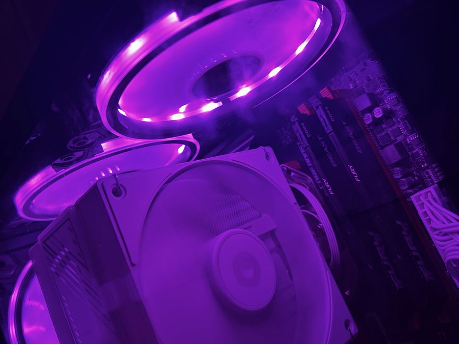 ARGB кулери 2e вентилятор  120mm + контроллер
