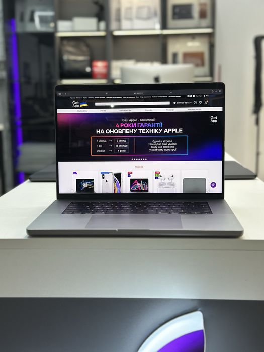 Ноутбук MacBook Pro 16” 2021 M1Pro  16ОЗУ 512GB SSD стан  9.5/10 #777