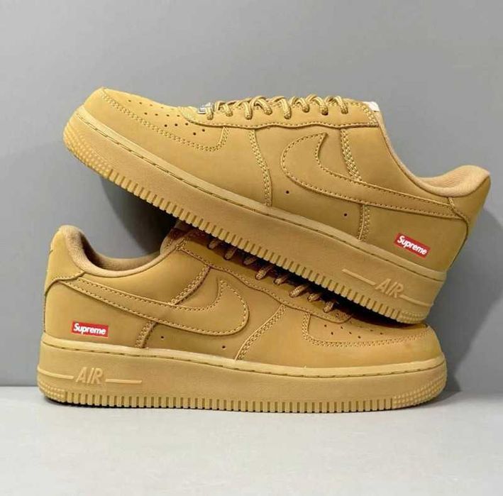 " koszykówki " Nike Air Force 1 Low SP Supreme Wheat Rozmiar 40