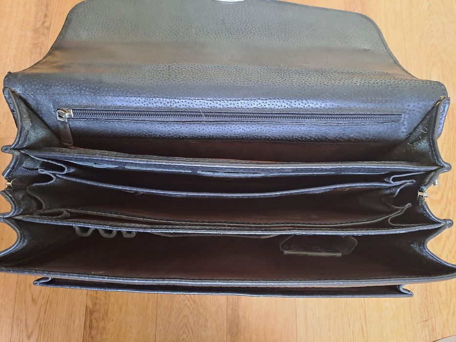 Портфель чоловічий шкіряний з ключем