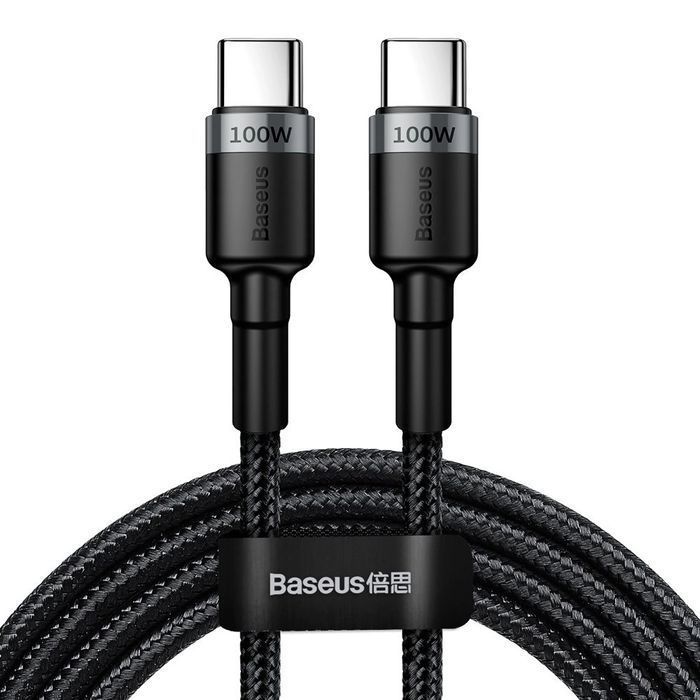 Baseus Cafule nylonowy kabel przewód USB Typ C PD 2.0 100W 20V 5A 2 m