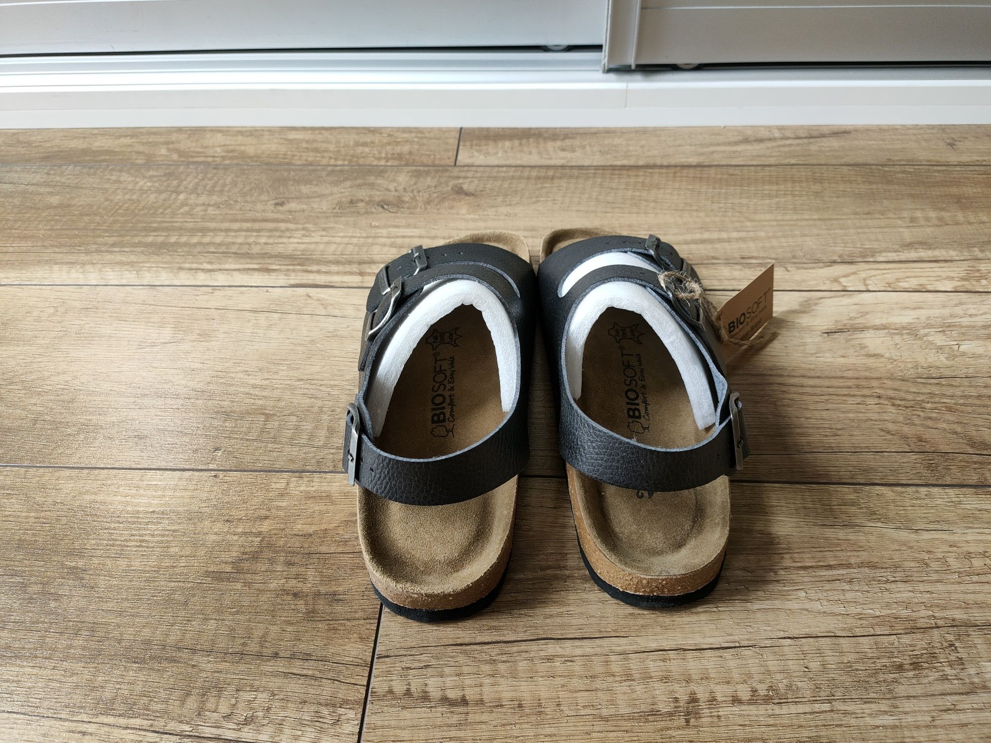 Sandały Bio Soft Comfort Easy Walk German czarne r. 42 27cm