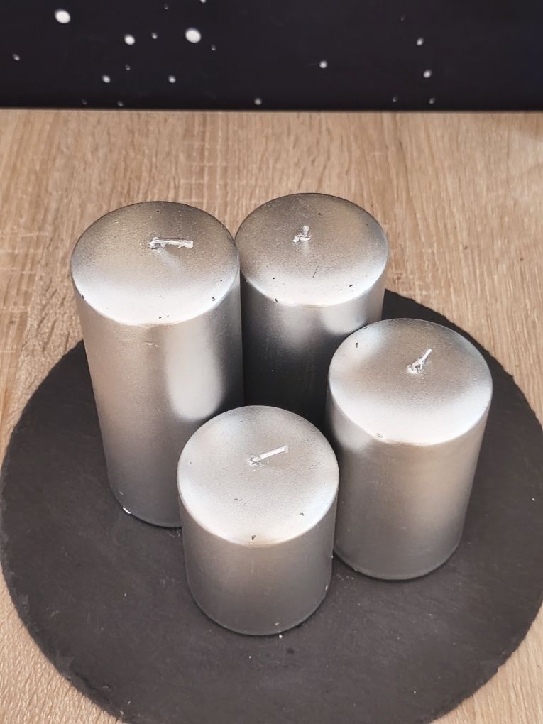 Conjunto Velas com base pedra